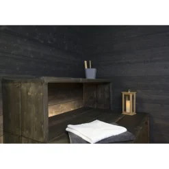 Rustiikkipaneeli Wicco STS 13x212x2010 mm TK PP musta 5 kpl/pkt