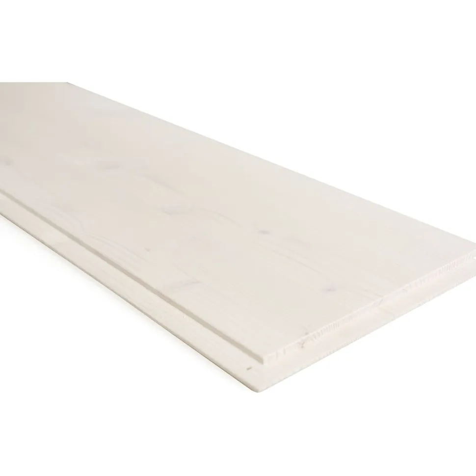 Rustiikkipaneeli Wicco STS 13x212x2010 mm TK PP valkovahattu 5 kpl/pkt
