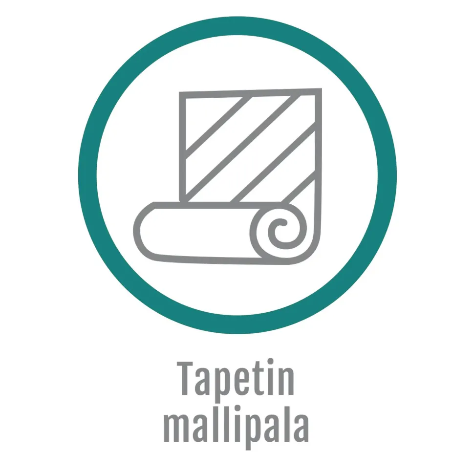 Sandberg-tapetin mallipala koko A4