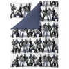 Satiinipussilakanasetti Finlayson Tom of Finland Blue Squad, musta/sininen