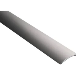 Saumalista Maler sileä 5x40x1000mm alumiini tarra harjattu grafiitti