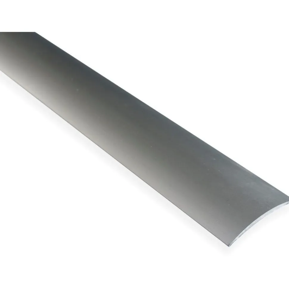 Saumalista Maler sileä 5x40x2000mm alumiini tarra harjattu teräs