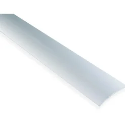 Saumalista Maler sileä 5x40x1000mm alumiini tarra hopea anodisoitu