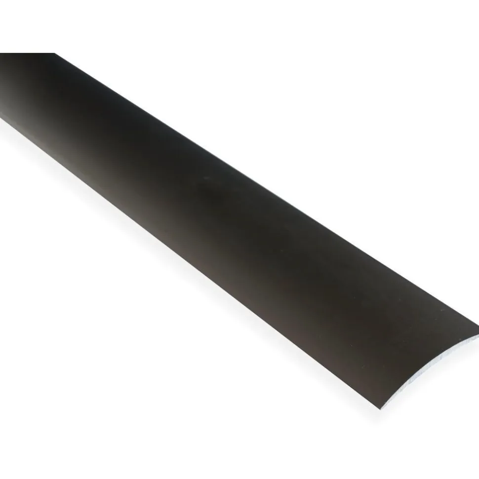 Saumalista Maler sileä 5x40x1000mm alumiini tarra pronssi anodisoitu
