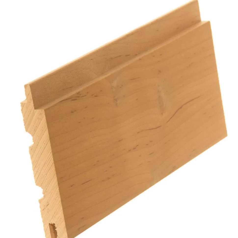Saunapaneeli Tuuli Sauna STS4 15x90mm, lämpökäsitelty tervaleppä
