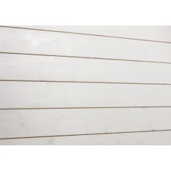 Saunapaneeli Aure Kuusi STS/V PN 14x120x2670 mm kuultovalkoinen saunasuoja