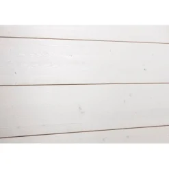 Saunapaneeli Aure Riihi 15x215x2500 mm STS V PN OK PP päätypontattu kuusi kuultovalkoinen saunasuoja