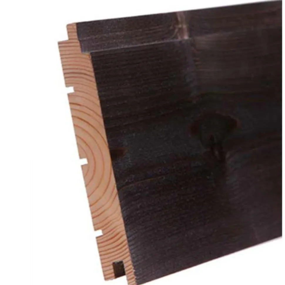 Saunapaneeli Aure STS/V 18x145x2370mm harjattu savusauna