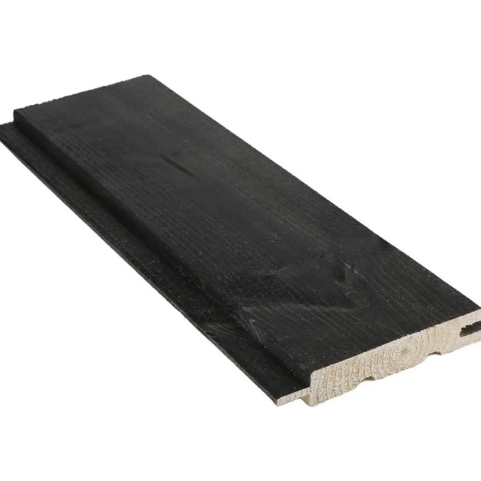 Saunapaneeli Cent STS4 15x95x2400 mm kuusi hiili saunasuoja