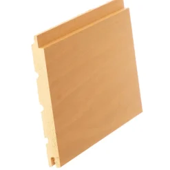 Saunapaneeli Lauta STS4, 15x140x2400mm, haapa, lämpökäsitelty