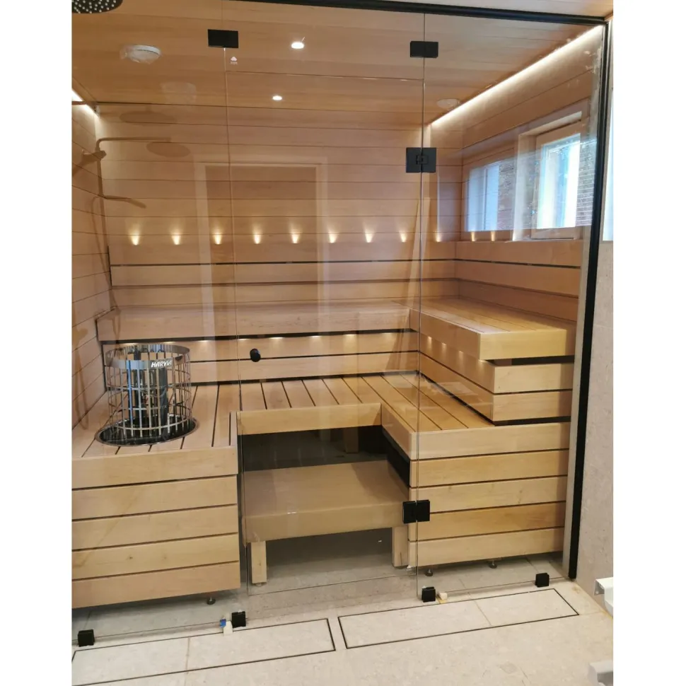 Saunapaneeli Sun Sauna 15x120x2100 mm STS4 tervaleppä