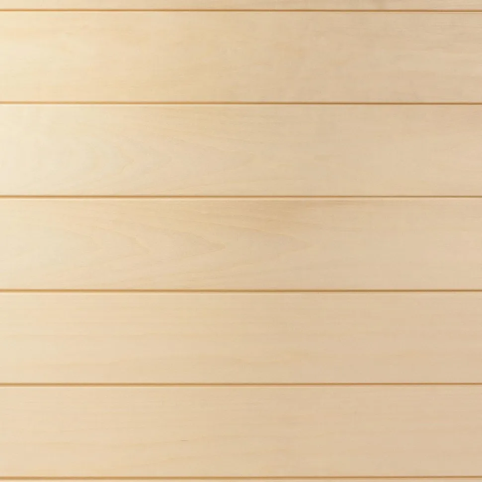 Saunapaneeli Tuuli Sauna STS4, 15x120x1800mm, haapa, puuvalmis