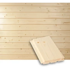 Saunapaneeli Tuuli Sauna STS4, 15x95x6000mm, TK, kuusi, puuvalmis