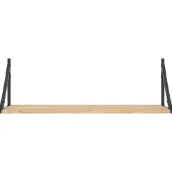 Seinähyllyt 2 kpl Sonoma-tammi 80x25x25,5 cm tekninen puu (36339)