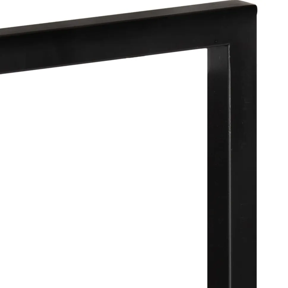 Seinähyllyt 2 kpl 40x24x35 cm akasiapuu ja teräs