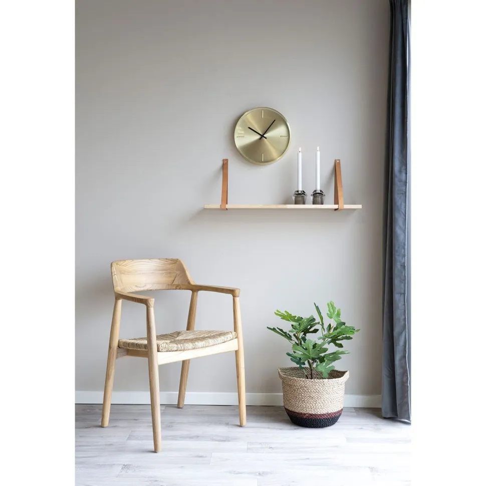 Seinäkello House Nordic Istanbul, ø30cm, hiljainen käynti, kulta