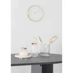 Seinäkello House Nordic Takamaka, ø40cm, hiljainen käynti, kulta