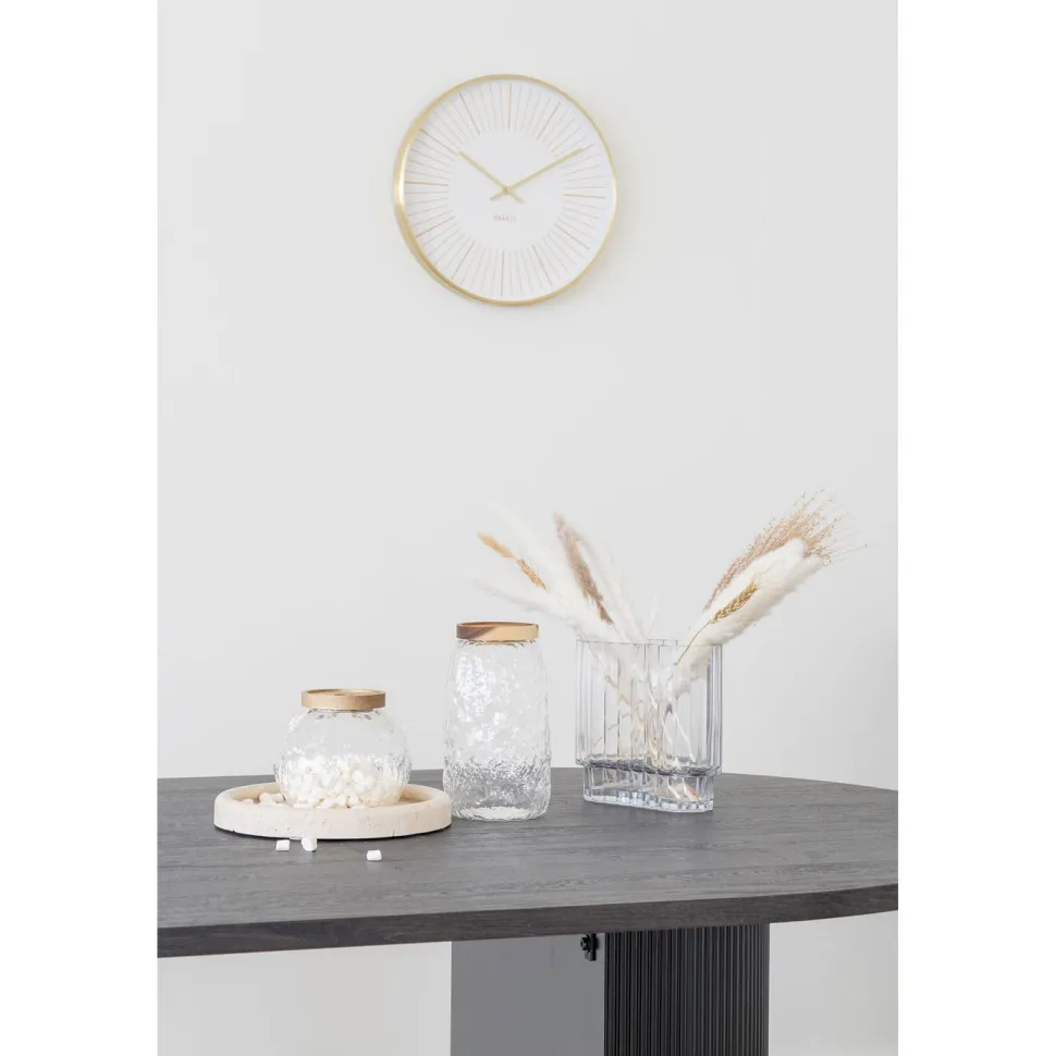 Seinäkello House Nordic Takamaka, ø40cm, hiljainen käynti, kulta