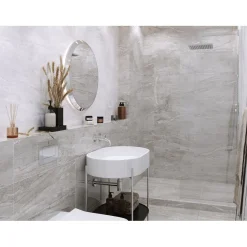 Seinälaatta GoldenTile Marmo Milano 30x60 cm harmaa