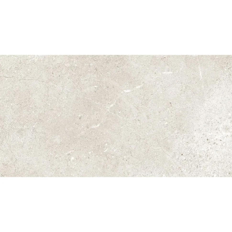 Seinälaatta Pukkila Stone Age White, 29.5x59.2cm, matta