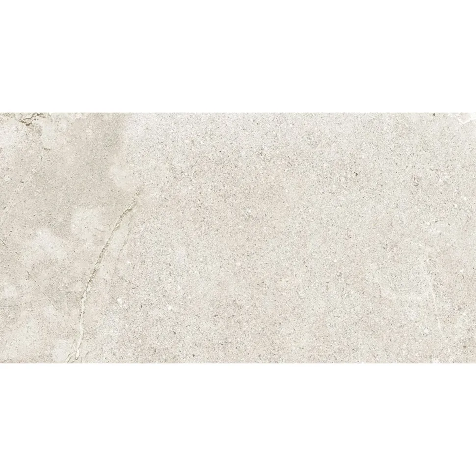 Seinälaatta Pukkila Stone Age White, 29.5x59.2cm, matta