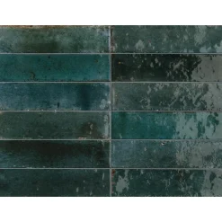 Seinälaatta Marazzi Lume 6x24cm, kiiltävä, sininen