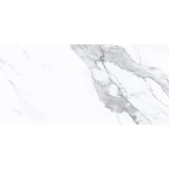 Seinälaatta Pukkila Luxury Statuario Valkoinen kiiltävä sileä 547x247 mm