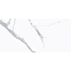 Seinälaatta Pukkila Luxury Statuario Valkoinen kiiltävä sileä 547x247 mm