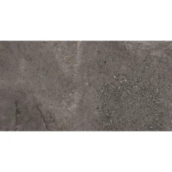Seinälaatta Pukkila Stone Age Anthracite, 29.5x59.2cm, matta