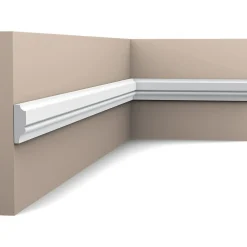 Seinälista Orac Decor PX116 10x31x2000 mm polystyreeni valkoinen