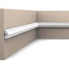 Seinälista Orac Decor PX103 12x25x2000 mm polystyreeni valkoinen