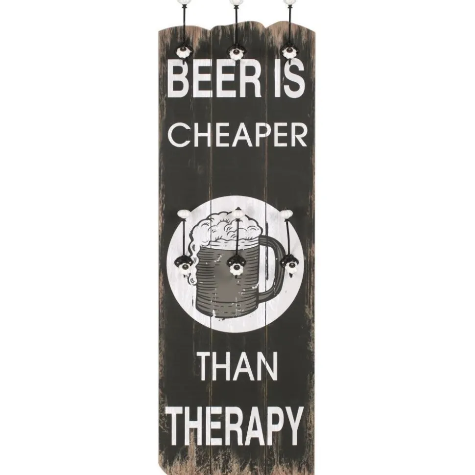 Seinänaulakko 6 koukulla beer cheaper 120x40 cm