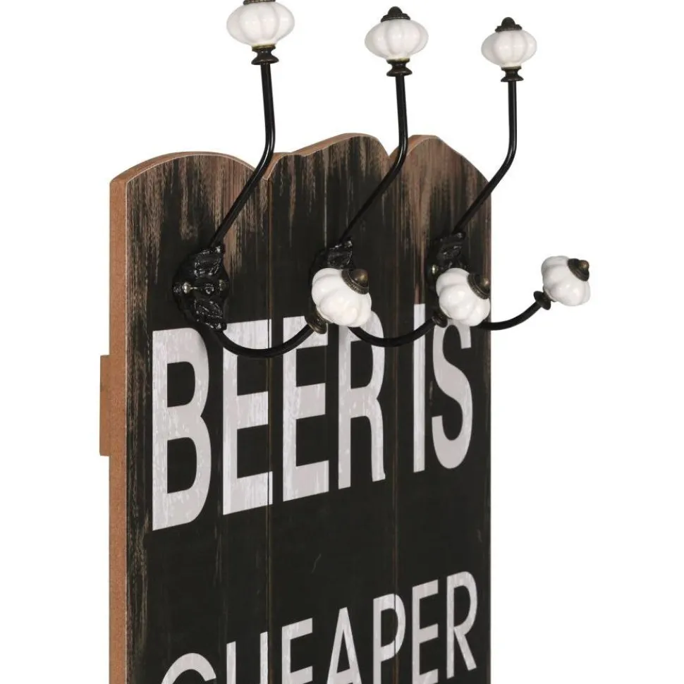 Seinänaulakko 6 koukulla beer cheaper 120x40 cm