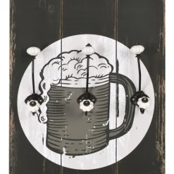 Seinänaulakko 6 koukulla beer cheaper 120x40 cm