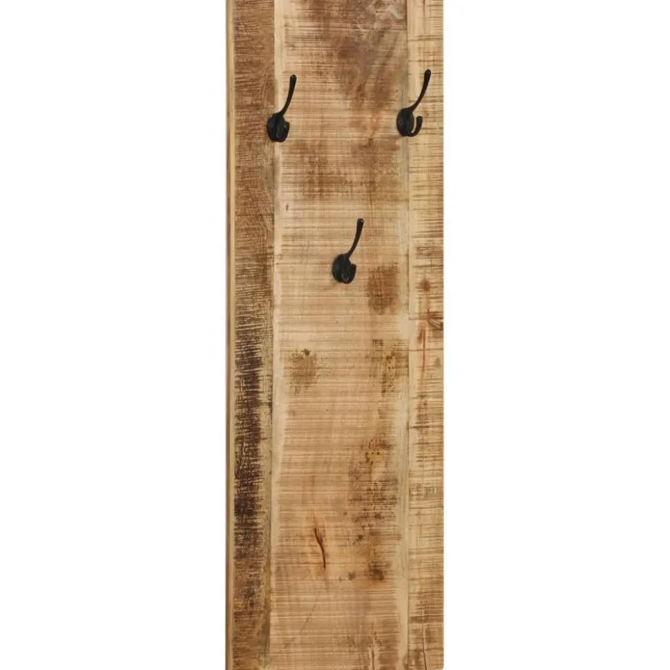 Seinänaulakko 2kpl kiinteä mangopuu 36x110x3cm