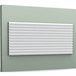 Seinäpaneeli Orac Decor W108 18x250x2000 mm polyuretaani valkoinen