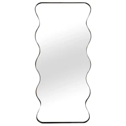 Seinäpeili Home4You Simone, 80x180cm, musta