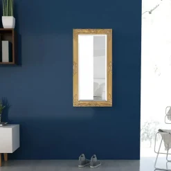 Seinäpeili barokkityylinen 100x50 cm kulta