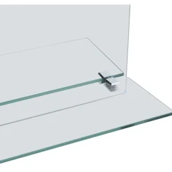 Seinäpeili hyllyllä 40x60cm karkaistu lasi