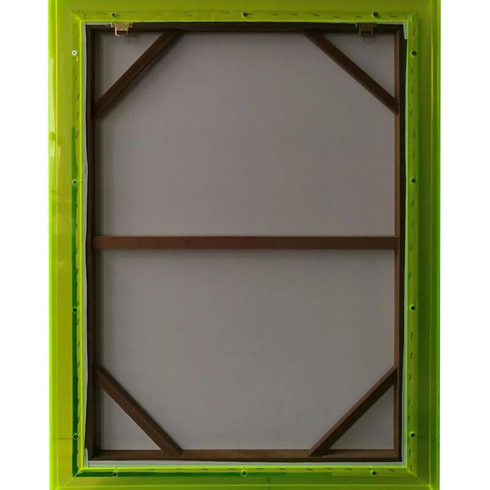 Seinätaulu Home4You WALLY 60x80 cm, vihreä, akryyli