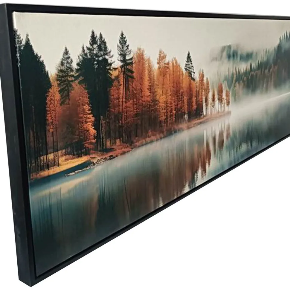 Seinätaulu Home4You WALLY 50x140 cm, syksy ja sumu, sininen