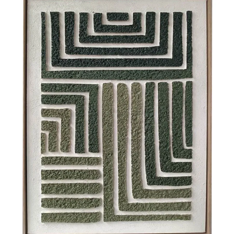Seinätaulu Home4You WALLY 60x80 cm, vihreä labyrintti 2