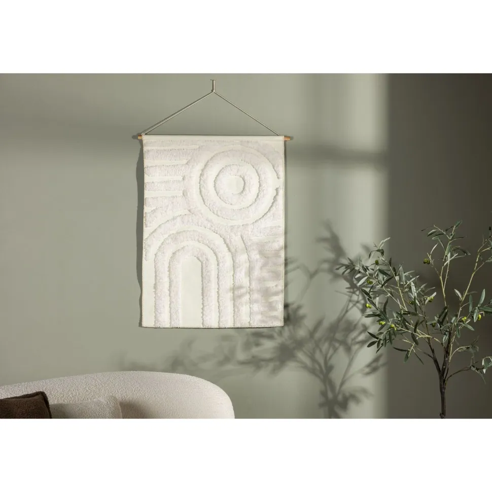Seinävaate Venture Home Nikita, 70x100cm, valkoinen