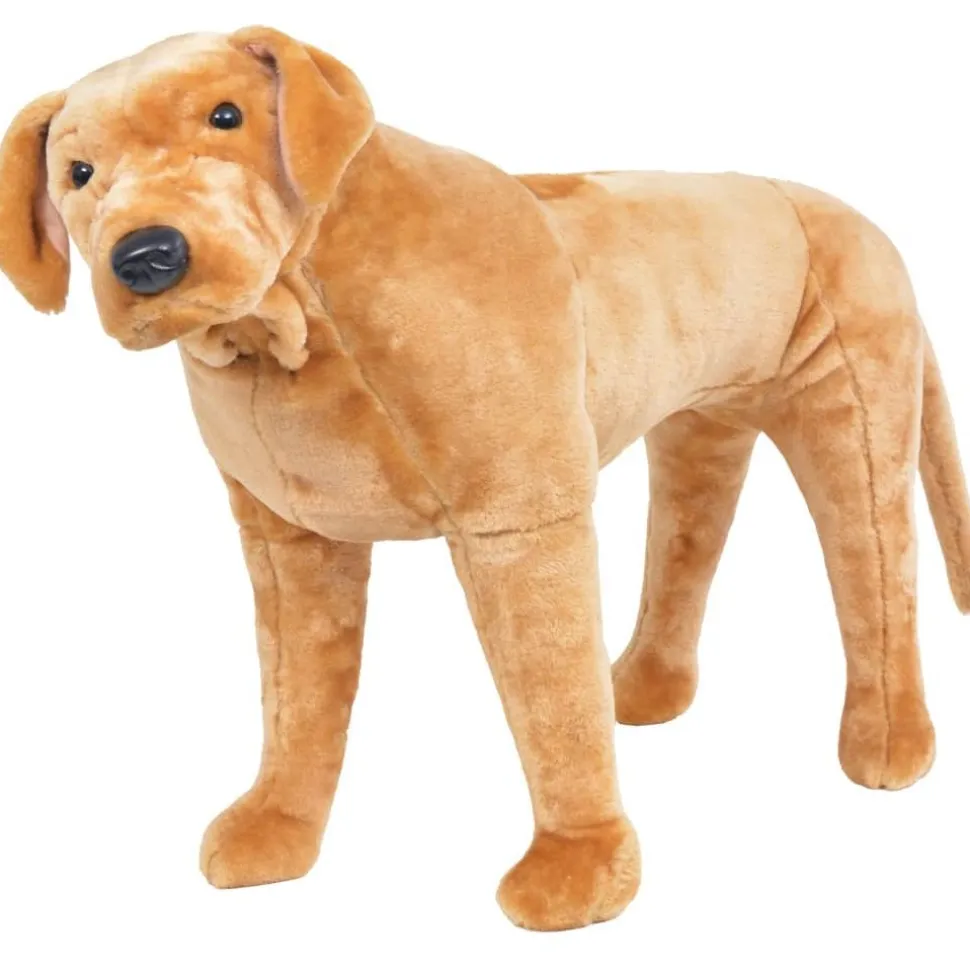 Seisova pehmolelu Labradorinnoutaja XXL vaaleanruskea