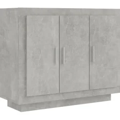 Senkki betoninharmaa 92x35x75 cm tekninen puu (11839)