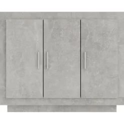 Senkki betoninharmaa 92x35x75 cm tekninen puu (11839)