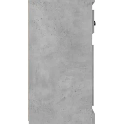 Senkki betoninharmaa 70x35,5x67,5 cm tekninen puu (16428)
