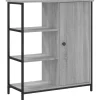 Senkki harmaa Sonoma 70x30x80 cm tekninen puu (35492)