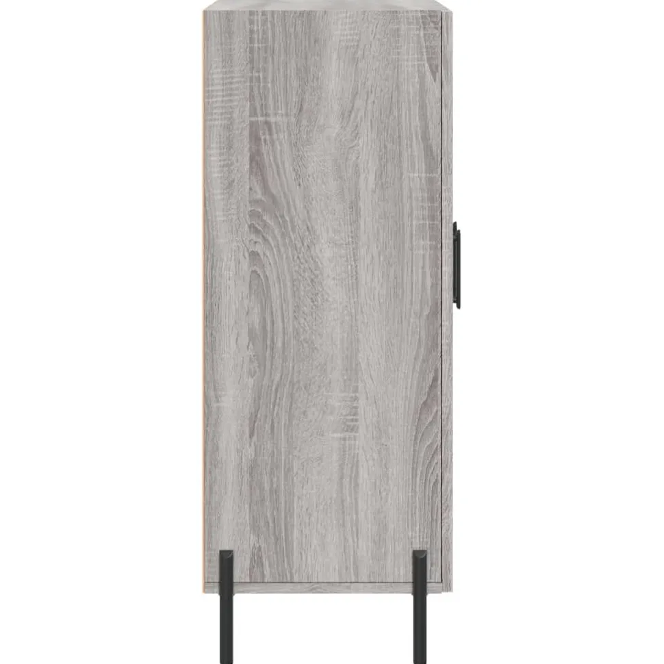 Senkki harmaa Sonoma 69,5x34x90 cm tekninen puu (27738)