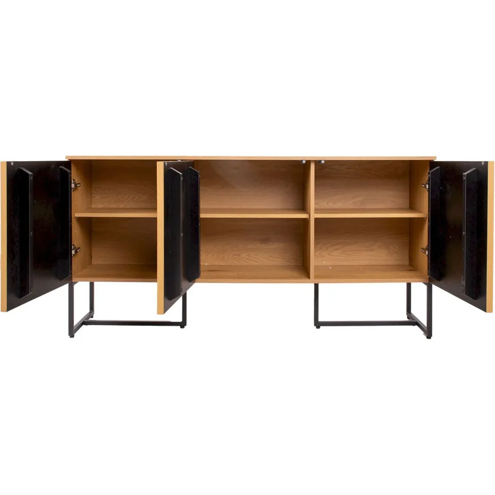Senkki Home4You Hampton 160x40x80cm, tammi